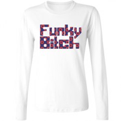 Ladies Relaxed Fit Basic Long Sleeve Tee