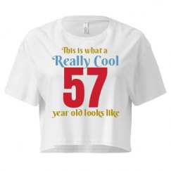 Ladies Festival Cali Crop Top Tee