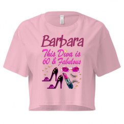 Ladies Festival Cali Crop Top Tee