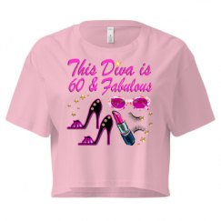 Ladies Festival Cali Crop Top Tee