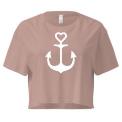 Ladies Festival Cali Crop Top Tee