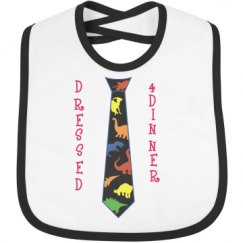 Infant Contrast Trim Bib