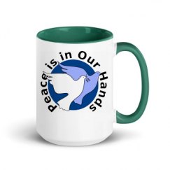 15oz Ceramic Mug with Color Inside