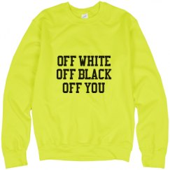 Unisex Neon Crewneck Sweatshirt
