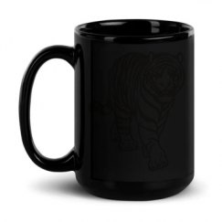 15oz Black Glossy Mug