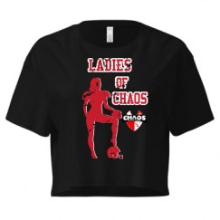 Ladies Festival Cali Crop Top Tee