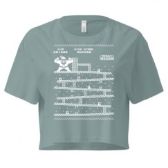 Ladies Festival Cali Crop Top Tee