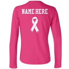 Ladies Relaxed Fit Basic Long Sleeve Tee