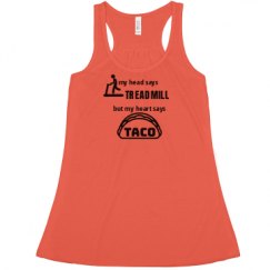 Ladies Flowy Racerback Tank