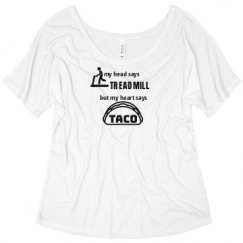 Ladies Flowy Slouchy Tee