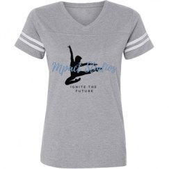Ladies Relaxed Fit Vintage Sports Tee