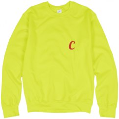 Unisex Neon Crewneck Sweatshirt