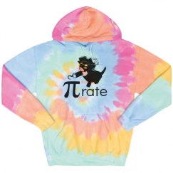 Unisex Tie-Dye Fleece Hoodie