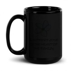15oz Black Glossy Mug