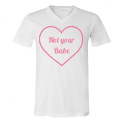 Unisex V-Neck Jersey Tee