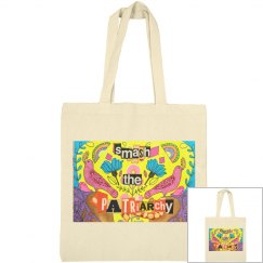 smash the patriarchy tote