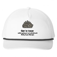 Snapback Five-Panel Rope Hat