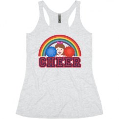 Ladies Slim Fit Super Soft Racerback Triblend Tank