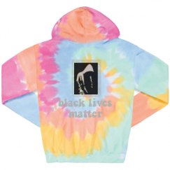 Unisex Tie-Dye Fleece Hoodie