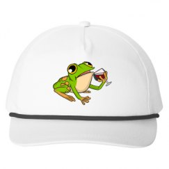 Snapback Five-Panel Rope Hat