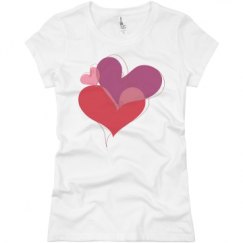 Ladies Slim Fit Basic Promo Jersey Tee