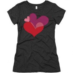 Ladies Slim Fit Super Soft Triblend Tee