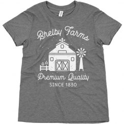 SHELBY FARMS SINCE 1830 YOUTH TEE