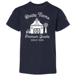 Youth Champion Short Sleeve Tagless Tee