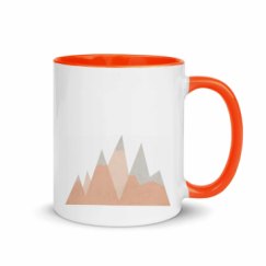 11oz Ceramic Mug with Color Inside