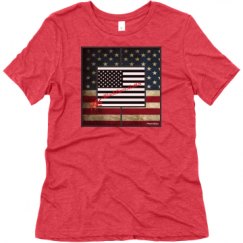 Ladies Relaxed Fit Super Soft Triblend Tee