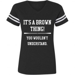 Brown Thing Ladies Tee