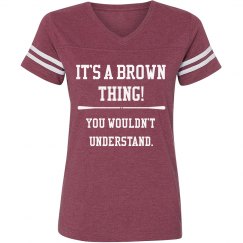 Brown Thing Ladies Tee