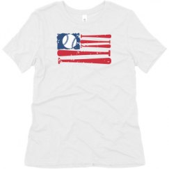 Ladies Relaxed Fit Super Soft Triblend Tee