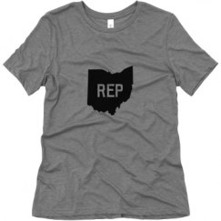 Ladies Relaxed Fit Super Soft Triblend Tee