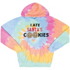 Unisex Tie-Dye Fleece Hoodie