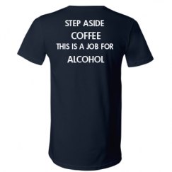 Unisex V-Neck Jersey Tee