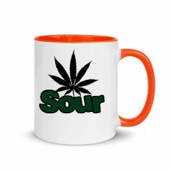 11oz Ceramic Mug with Color Inside