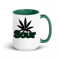 15oz Ceramic Mug with Color Inside