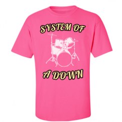 Unisex Ultra Cotton Safety Neon Crewneck Tee