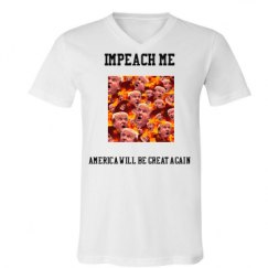 Unisex V-Neck Jersey Tee