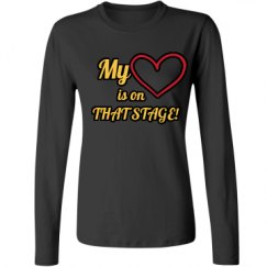 Ladies Relaxed Fit Basic Long Sleeve Tee