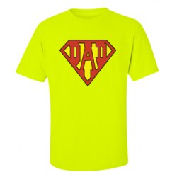 Unisex Ultra Cotton Safety Neon Crewneck Tee