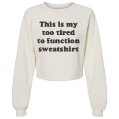 Women's Raglan Pullover Fleece