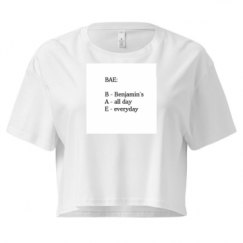 Ladies Festival Cali Crop Top Tee