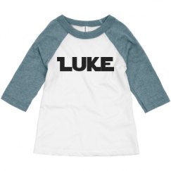 Toddler 3/4 Sleeve Raglan Tee