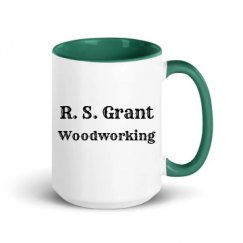 15oz Ceramic Mug with Color Inside