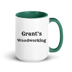 15oz Ceramic Mug with Color Inside