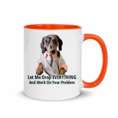 11oz Ceramic Mug with Color Inside