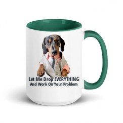 15oz Ceramic Mug with Color Inside