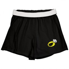 Slim Fit Cheer Shorts